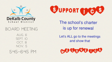 Support ICS in the Renewal of our Charter